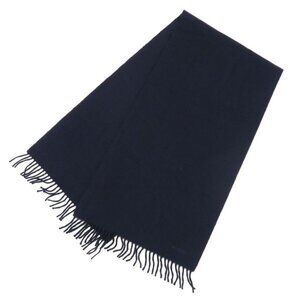 Hermes Scarf Cashmere Blue Navy